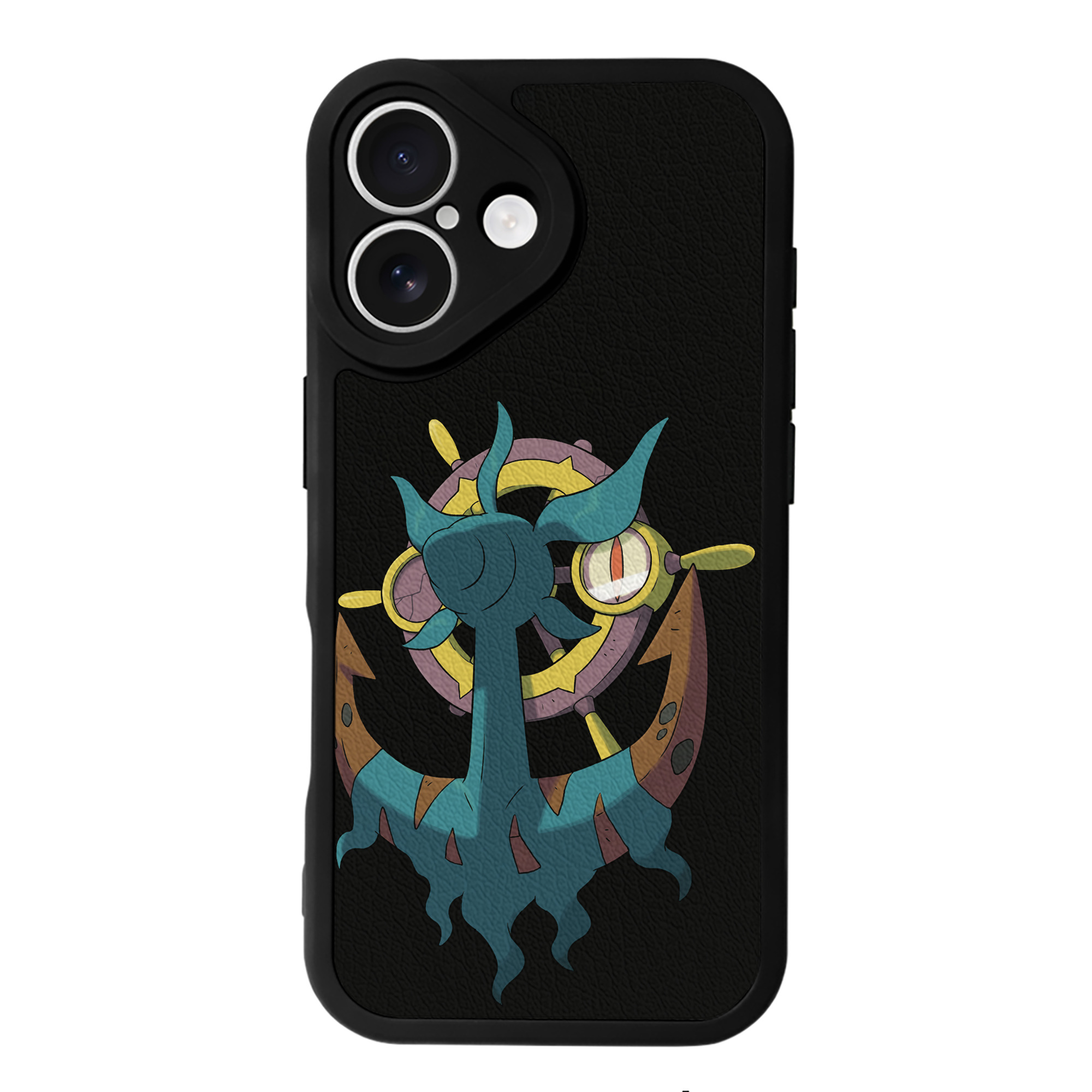 （画像用） ポケットモンスター Pokémon 【iPhone 16シリーズ対応】シリコンスマホケース（レザー調） 材質：シリコン
